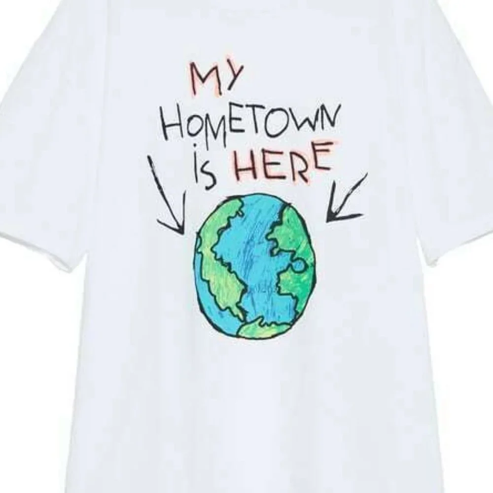 ZARA CARTOON SKETCH PRINT T-SHIRT